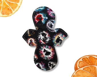 10 Inch Reusable Cloth Pad: Moderate Absorbency, silhouette
