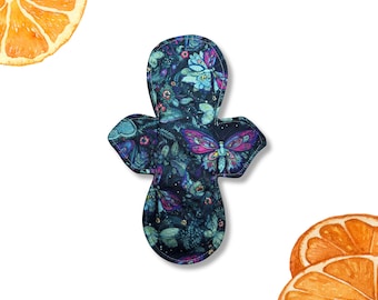 8 inch herbruikbaar stoffen kussen: matig absorptievermogen, libel