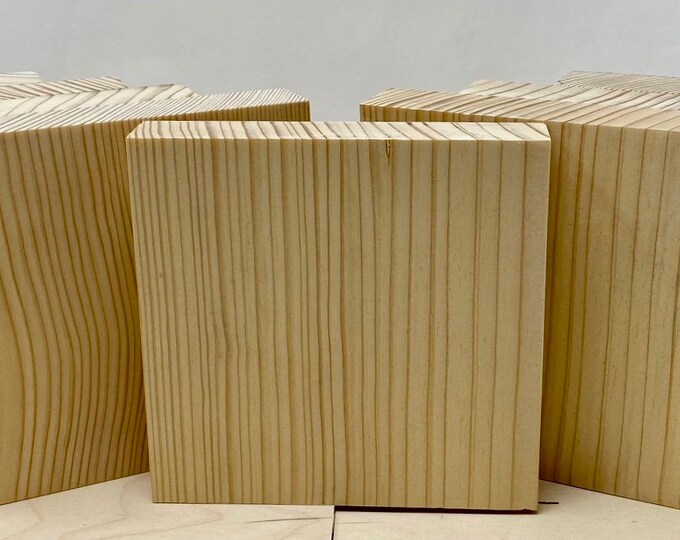 10 Boards Premium Clear White Pine Craft Wood, Old Growth Eastern White