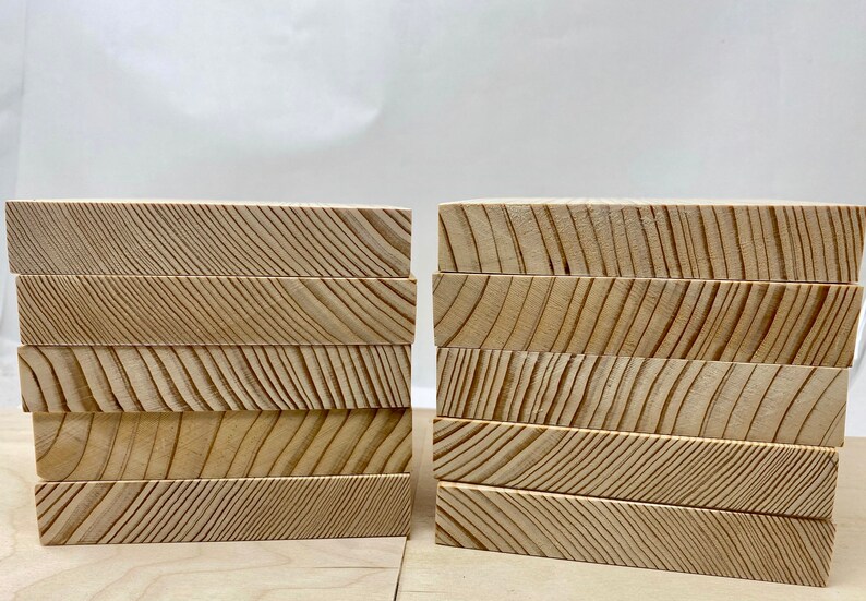 10 Boards Premium Clear White Pine Craft Wood Old Growth Etsy