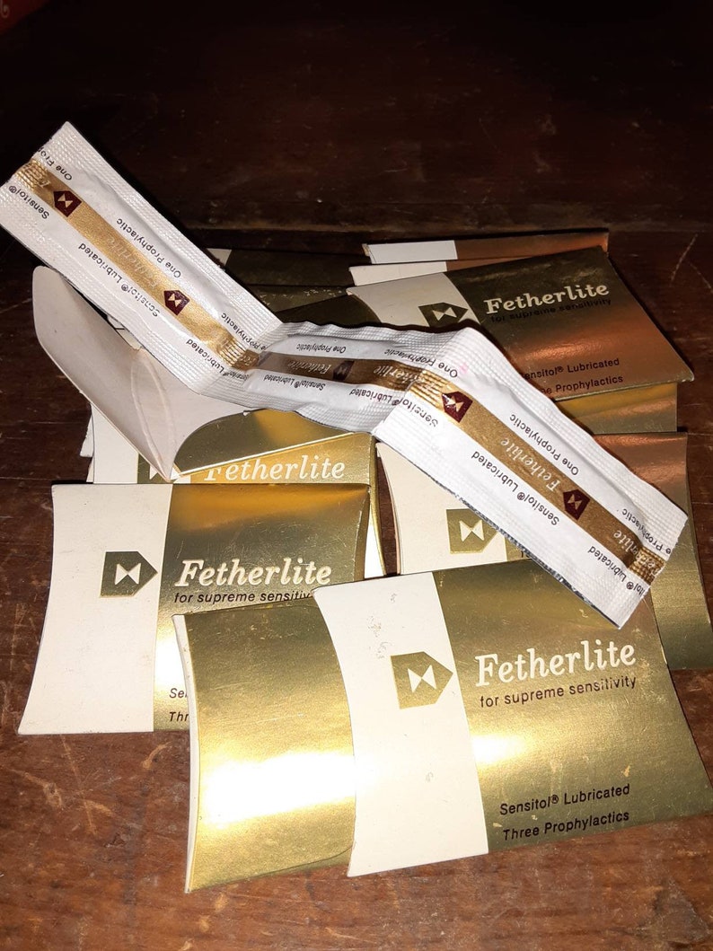 Vintage Condoms Etsy