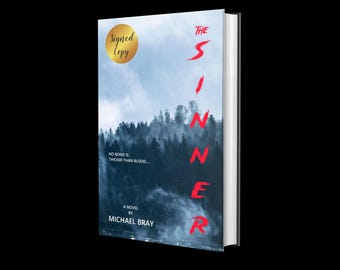 Paperback, ondertekend door de zondaar