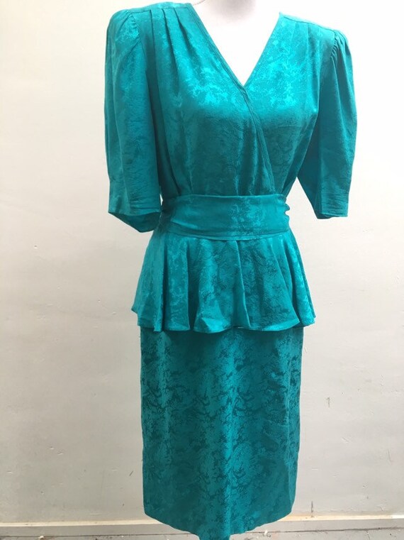 Louis Féraud silk dress.