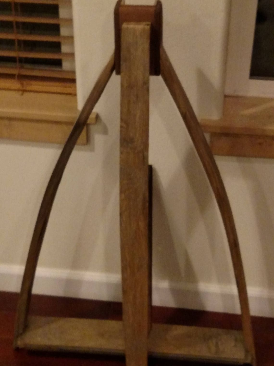 Rustic Guitar Stand Etsy