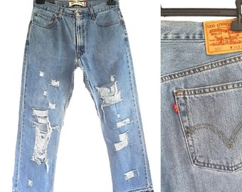 [RAIVE] Destroyed Vintage Denim Pants ★大人気★ il_fullxfull.7054828715_94pr.jpg