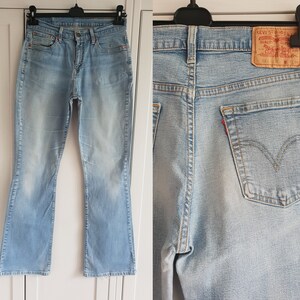 Levis 504 Jeans Blue Denim Size W35 L34 / Men Women Boyfriend ...