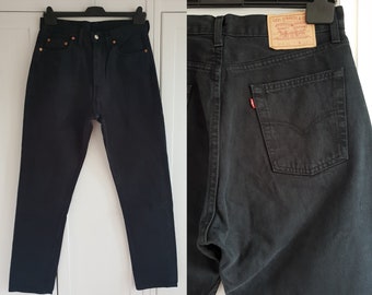 Black levis 501 | Etsy