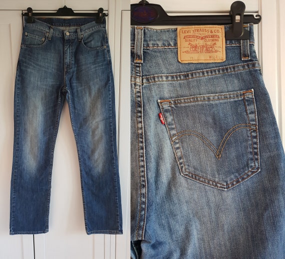 Vintage Levis 752 Jeans Blue Denim Levi 
