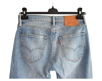 Texas Rider Levi's 1970's Vintage High Waisted Dark Denim