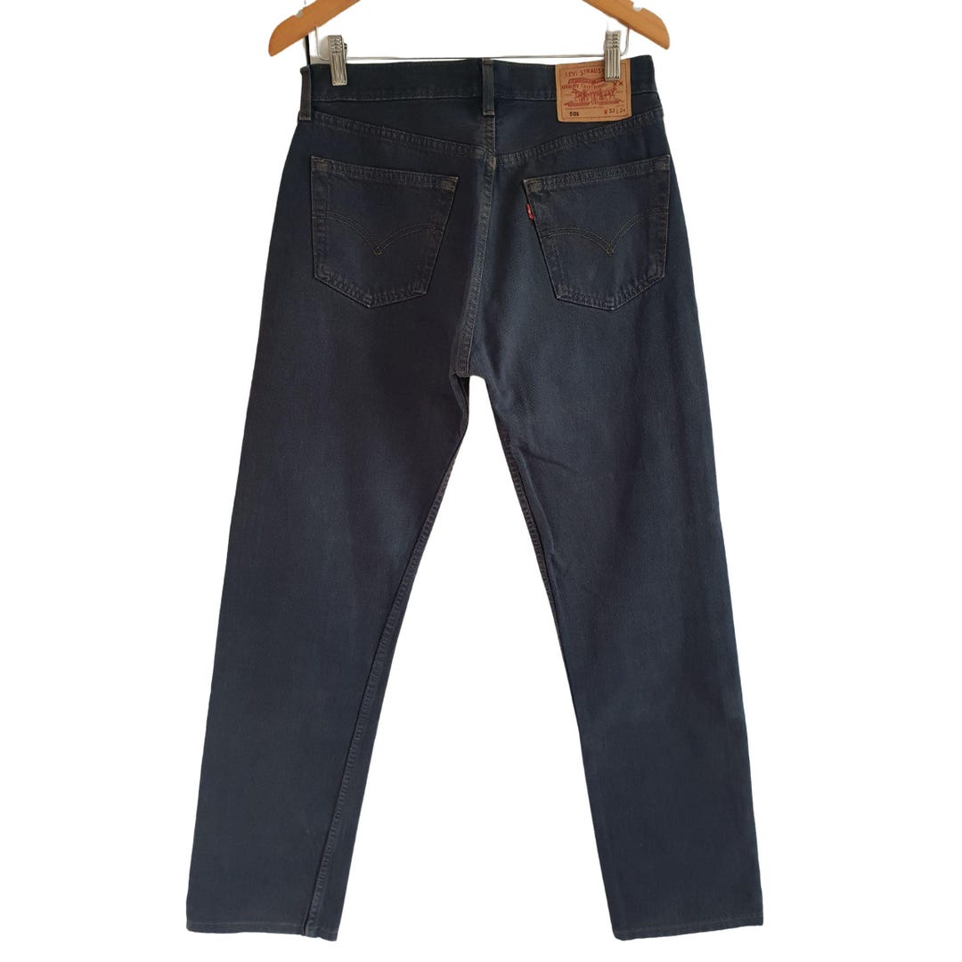 90年代　Levis 501 W33 L32 90s Levis 501 Jeans Navy Blue Denim Levi's Jeans Size W33