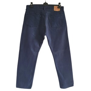 90er Levi's 501 Jeans Navy Denim Herren Damen Boyfriend Levis Jeans Größe W36 L31/36 x 31