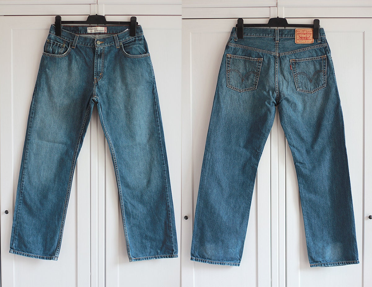 Vintage Levis 559 Jeans Blue Denim Levi's Jeans Taglia W30 | Etsy Italia