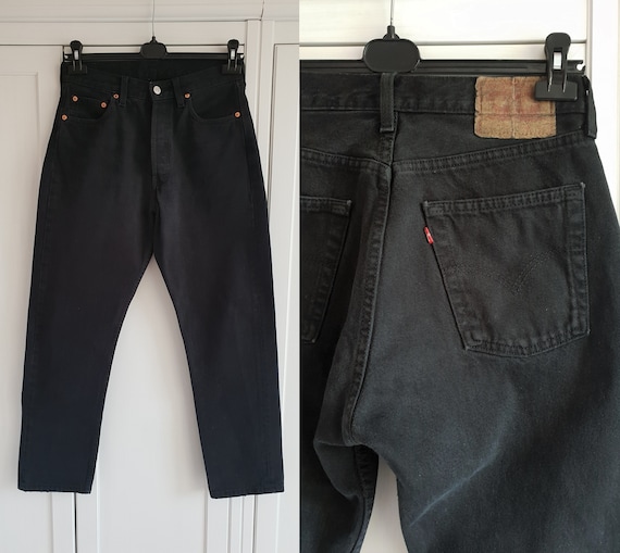 Vintage Levis 510 Jeans Black Denim Levi's Men Women Pants | Etsy Denmark