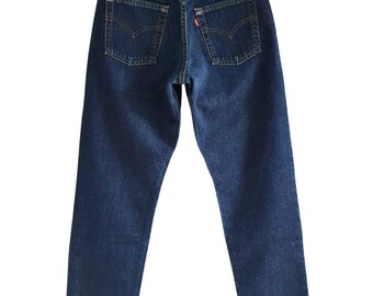 Buy Vintage Levi's 522 Jeans High Rise Blue Denim Men Women