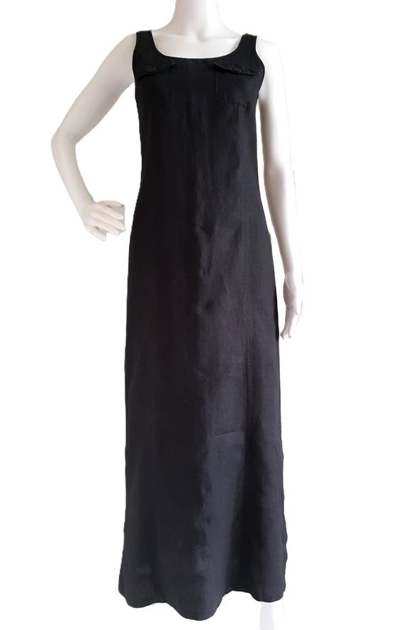 Linen Maxi Dress by Hennes Women Summer Casual Dress Size XS / S - Etsy  Israel