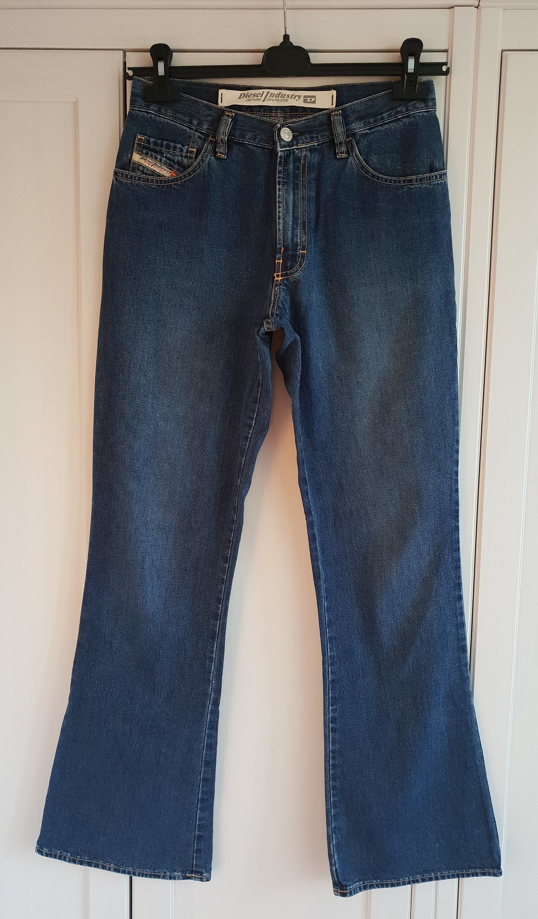 Vintage Diesel Jeans Blue Denim Women Men Jeans Size W29 W30 - Etsy