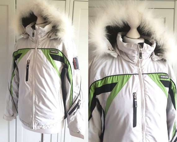 Vintage Ski Winter Jacket Brugi Women Size XS S Made in Italy Etsy