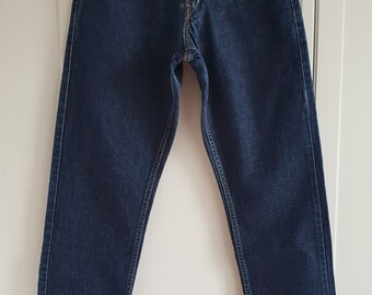 Vintage Levi s 522 Jeans High Rise Blue Denim Hombres Mujeres Levis Pantalones Tamano W28 W29 L31 28 29 x 31 Etsy Mexico