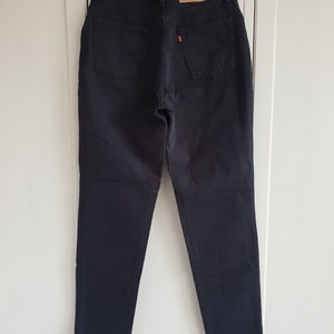 Vintage Levis 901 Jeans Black Denim High Waist Jeans | Etsy
