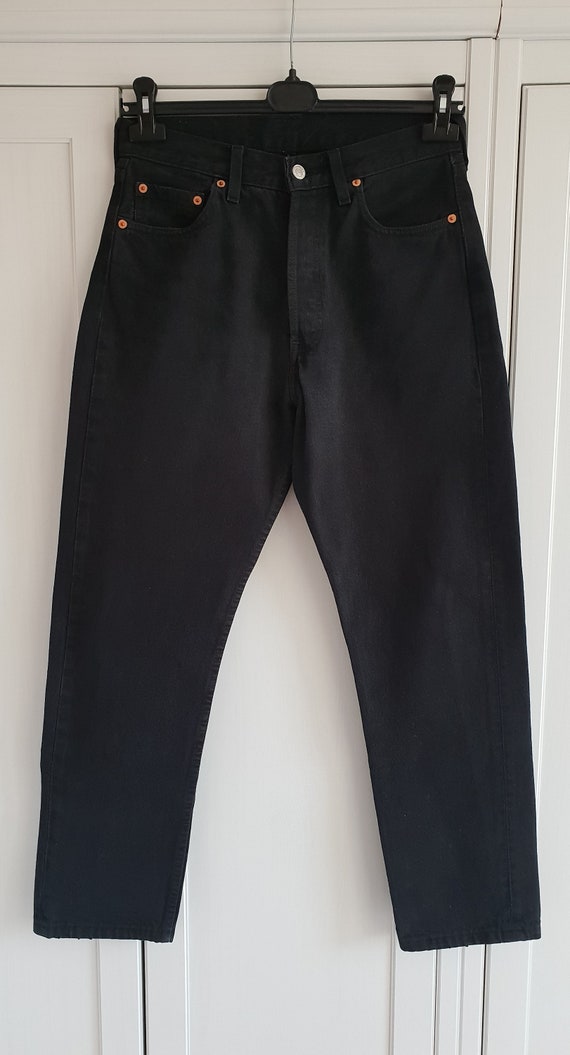 Vintage Levis 510 Jeans Black Denim Levi's Men Women Pants | Etsy India