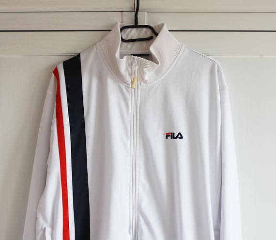 fila red blue white jacket