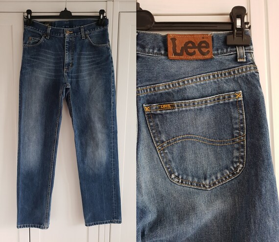 Vintage Lee Jeans Brooklyn Blue Denim 