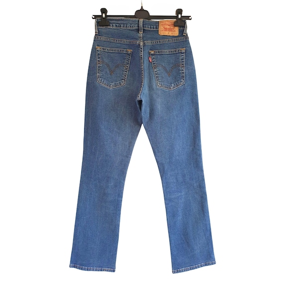 Vintage Levi's 586 Bell Bottom Jeans: W29 L32 Denim Flare Pants