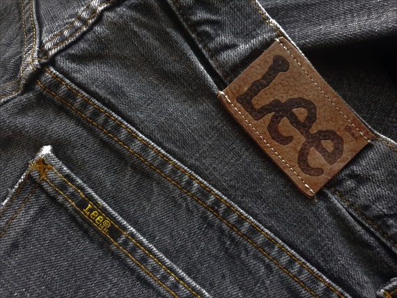 Vintage Lee Jeans Denver Black Acid 