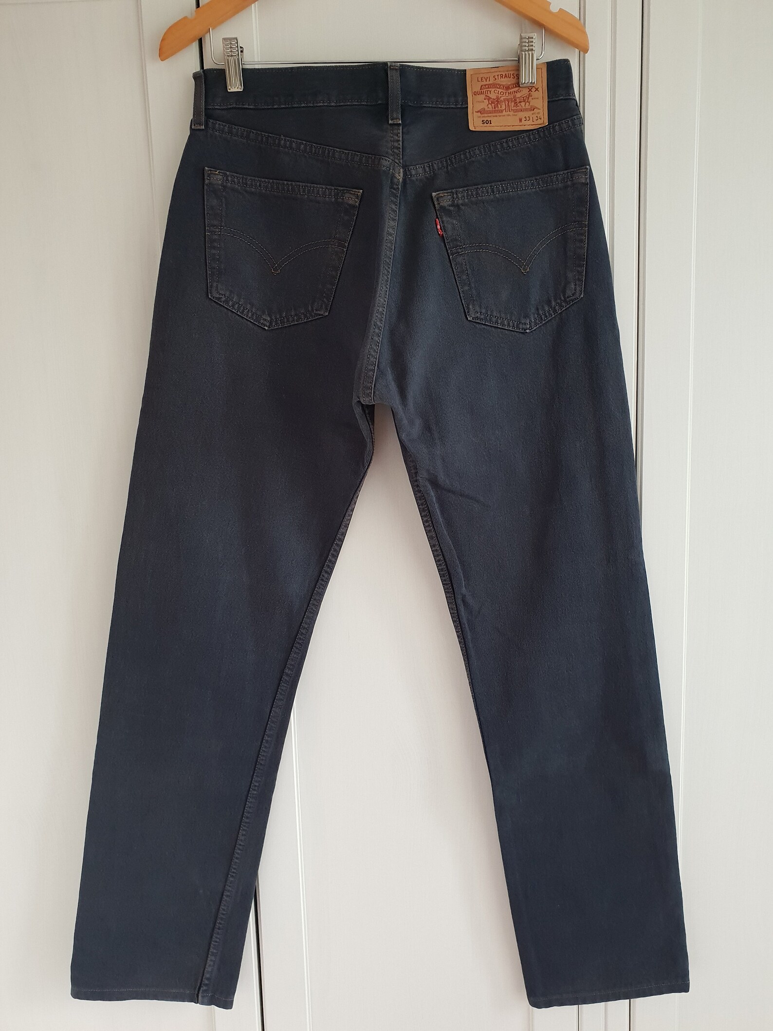 Navy blue jeans levis Outlet
