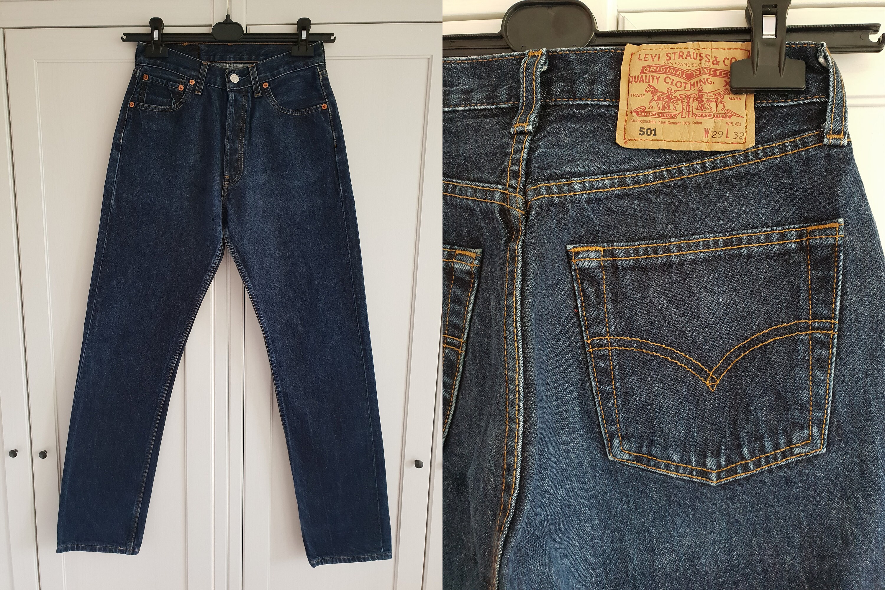 levis 501 28 x 32