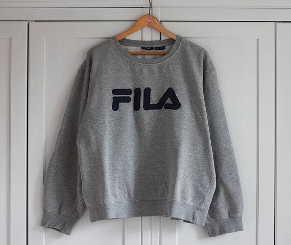 fila navy blue sweatshirt