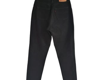 1990s Levi's 901 Black Jeans, Made in France, W31 L32 - Etsy