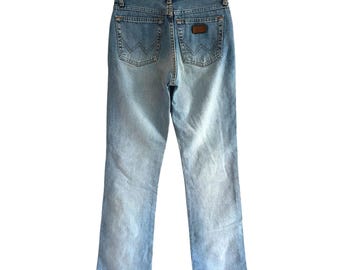 90s Wrangler Tina Jeans Blue Denim High Waist Jean Pants Size W28 L32