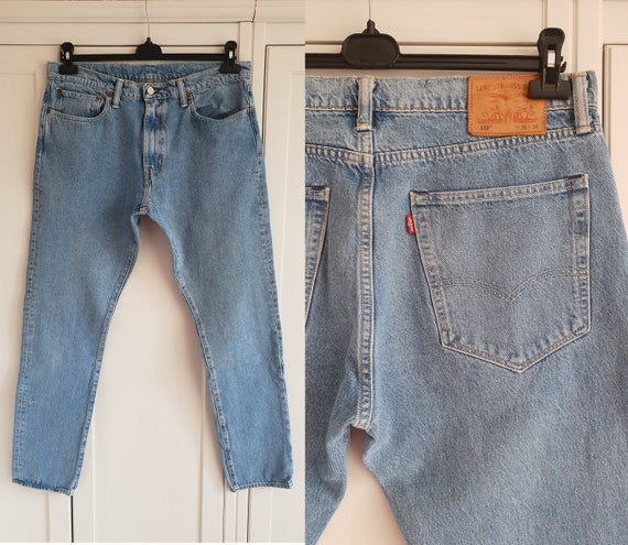 cómodo Celda de poder sección Vintage Levis 512 Jeans Azul Denim Hombres Mujer Levi's - Etsy España
