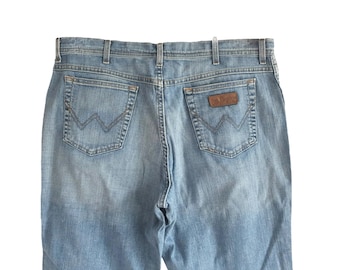 Vintage Wrangler TEXAS Blaue Jeans Hose Größe W40 L32