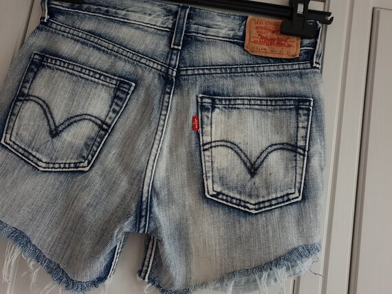 Vintage Levis 514 Jeans Shorts Blue 
