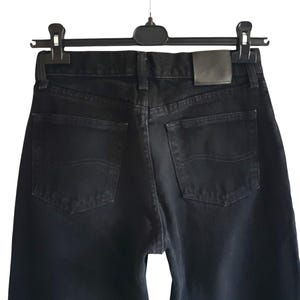 Vintage Lee  Jeans Black Denim High Rise Jeans Pants Men Women Size W30 L34