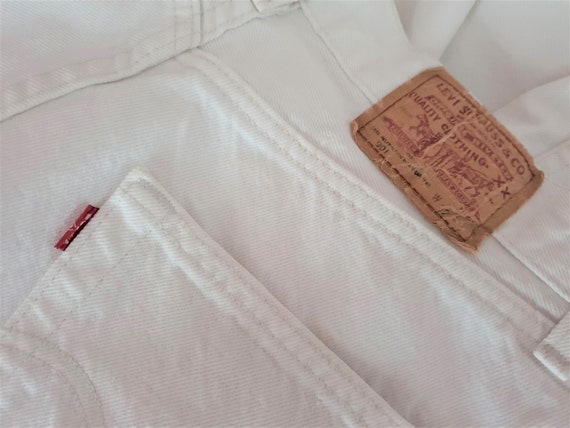 All on sale white levis