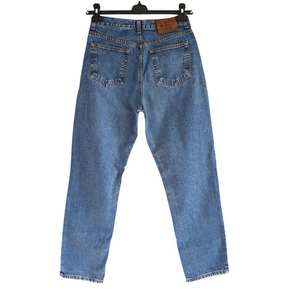 90s Calvin Klein Blue Denim Jean Men Women Size W28 L30 28 X 30 - Etsy