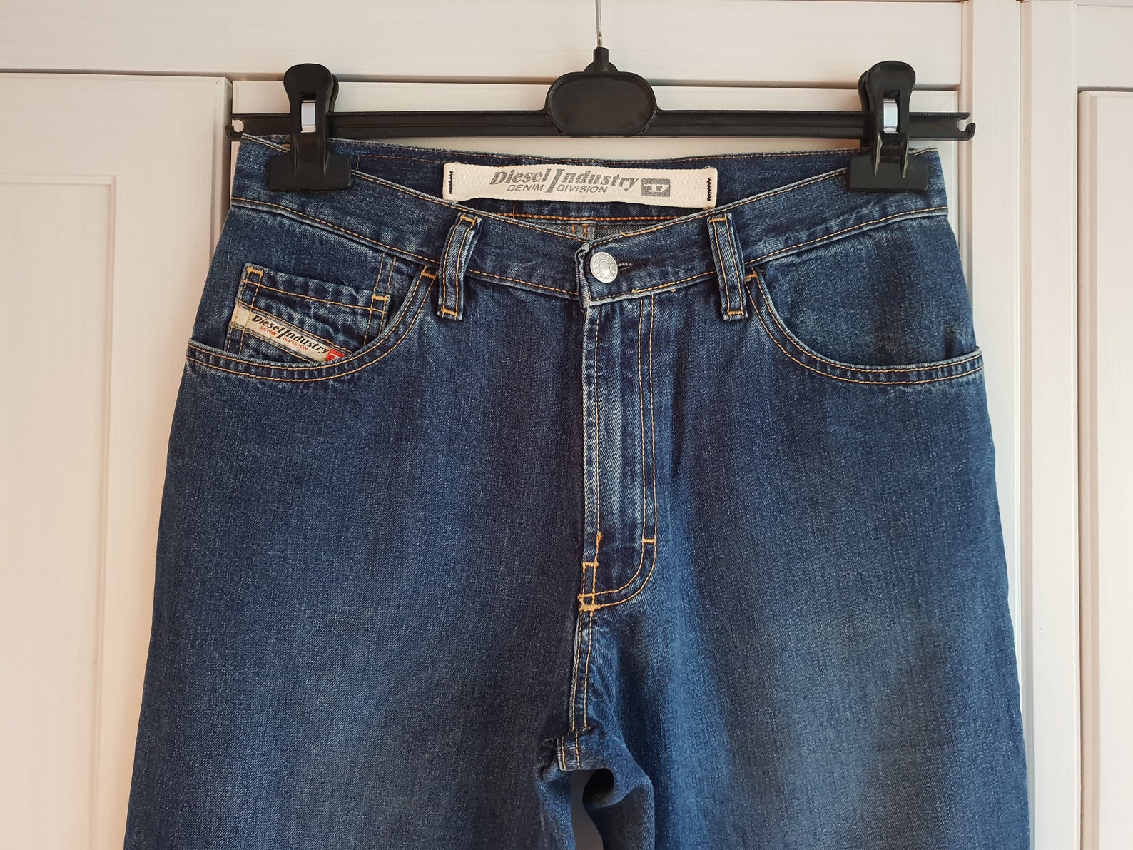 Vintage Diesel Jeans Blue Denim Women Men Jeans Size W29 W30 | Etsy
