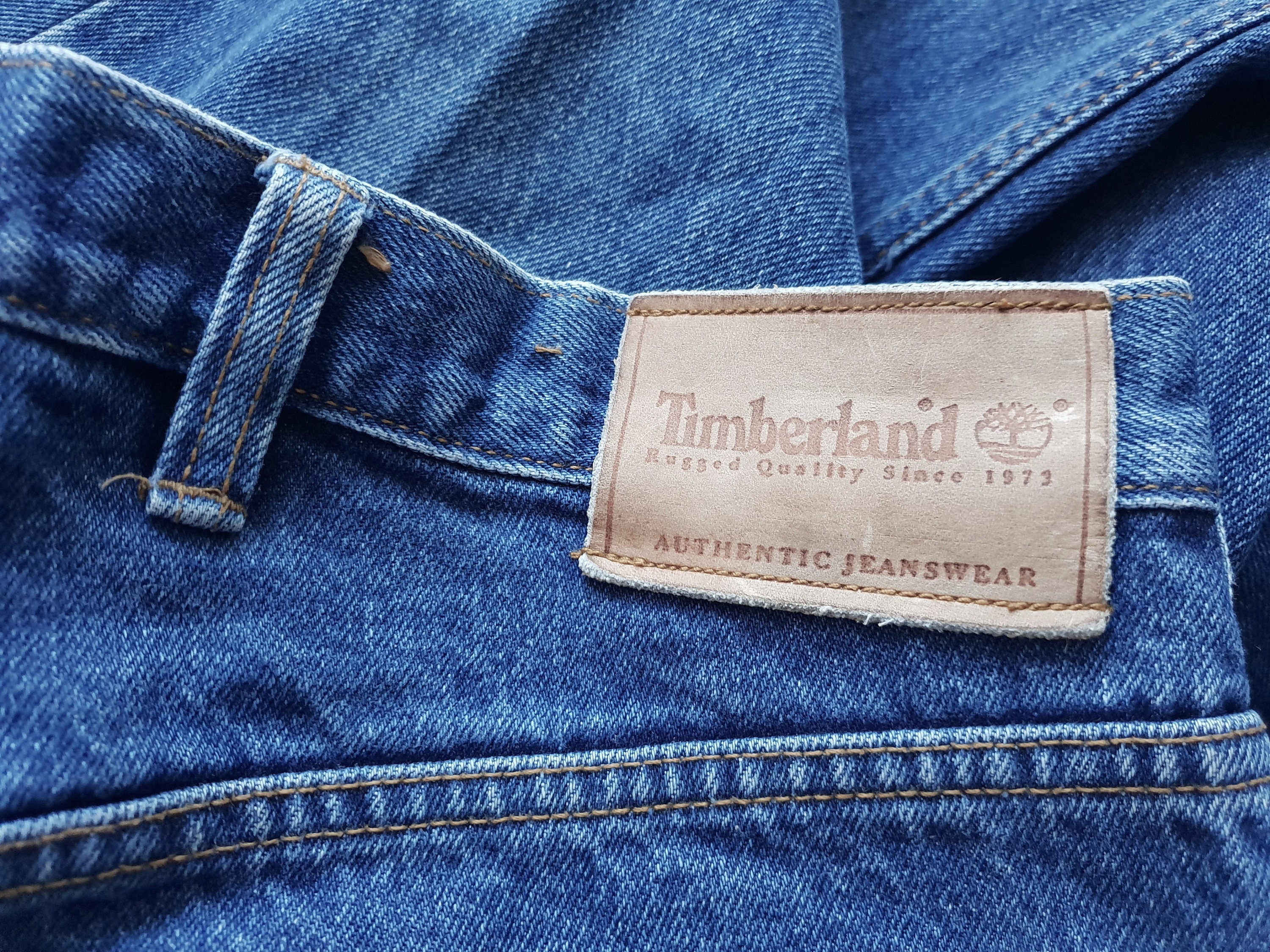 Oswald Bombero Escultura Vintage Timberland Jeans Men Women Blue Denim Pants Size W30 - Etsy