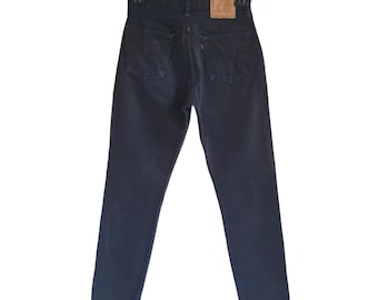 Vintage Levis 510 Jeans Schwarz Denim Levi's Männer Frauen Hose Größe W31 L34 /31 x 34