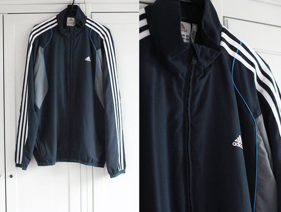 navy blue adidas jacket