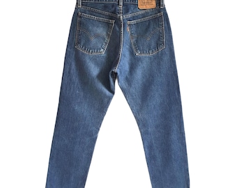 Vintage Levis 504 Jeans: Blue Denim, Straight Leg, W31/32 L32 - Etsy