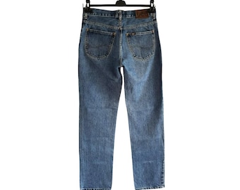 Vintage Lee Brooklyn Blue Denim Jeans Women Men Size W32 L34