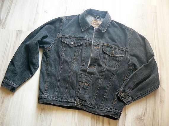 black denim jacket size 22