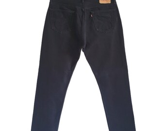 Vintage Levis 504 Jeans: Blue Denim, Straight Leg, W31/32 L32 - Etsy