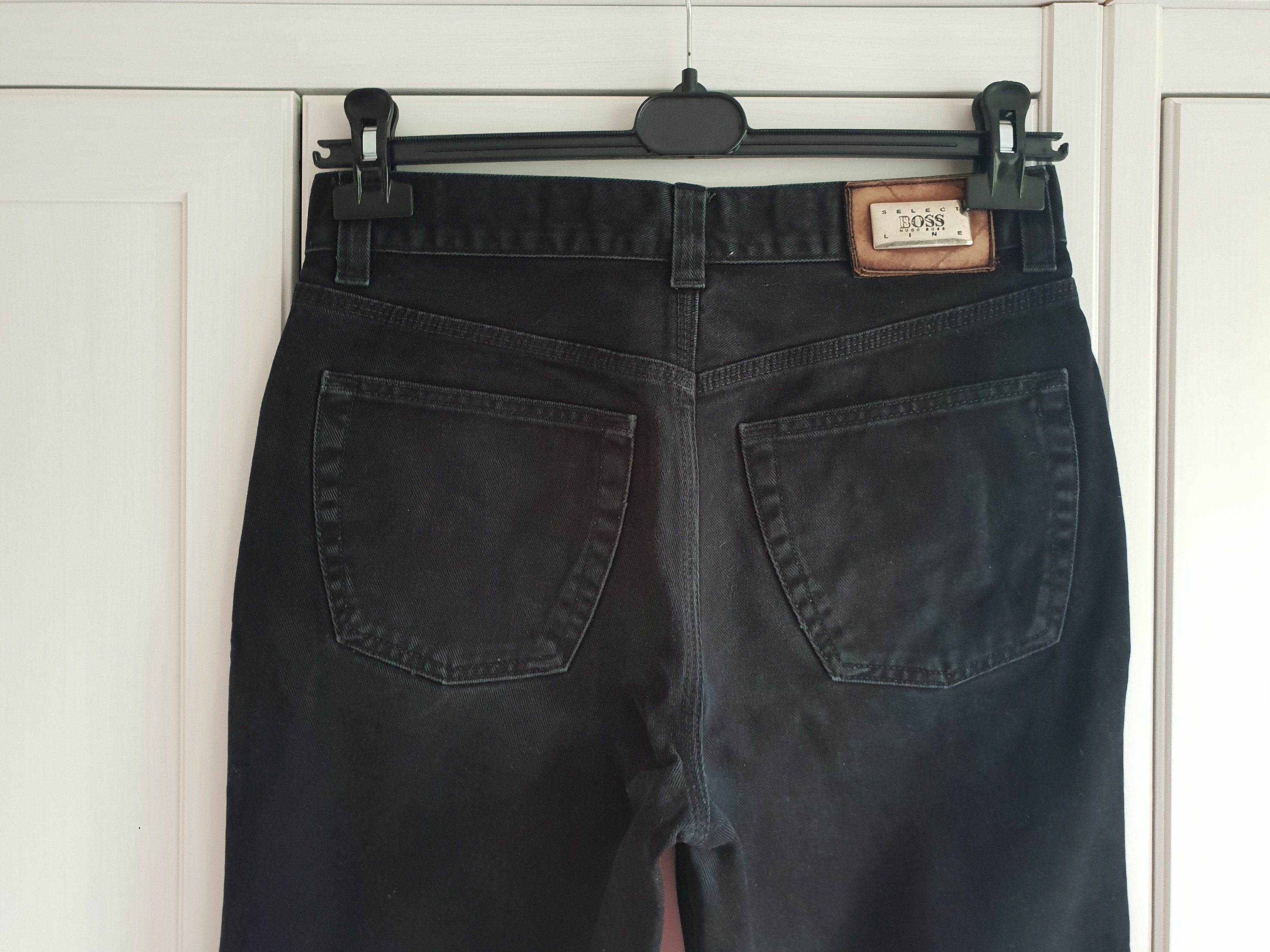 Vintage Hugo Boss Jeans Black Denim Hugo Boss Select Line Men Pants Size  W31 L30 31 X 30 Made in Italy -  Canada