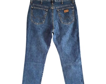 Vintage Wrangler Texas Blue Denim Jeans - Men/Women Size W36 L30