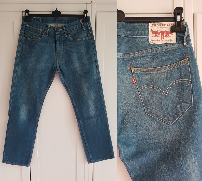 Vintage Levis 504 Jeans Blue Denim 
